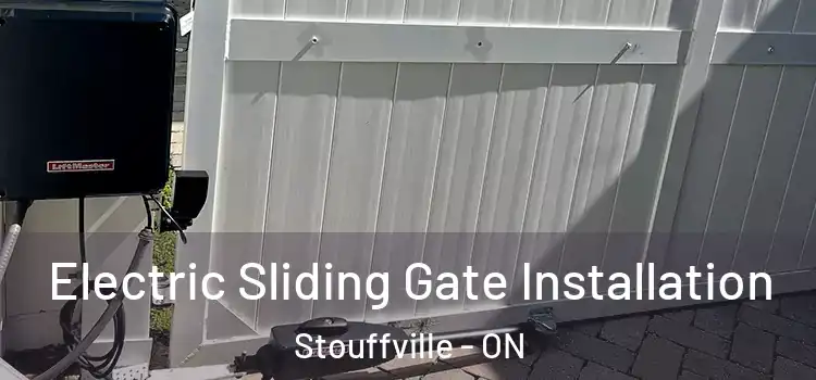 Electric Sliding Gate Installation Stouffville - ON